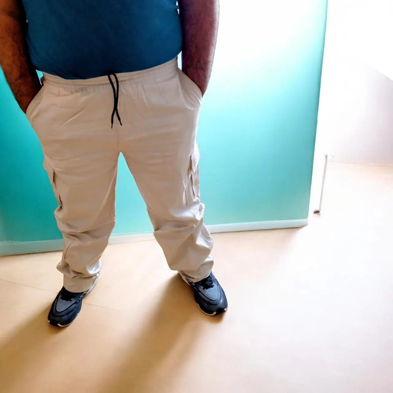 Calça cargo unissex plus size  - Foto 4