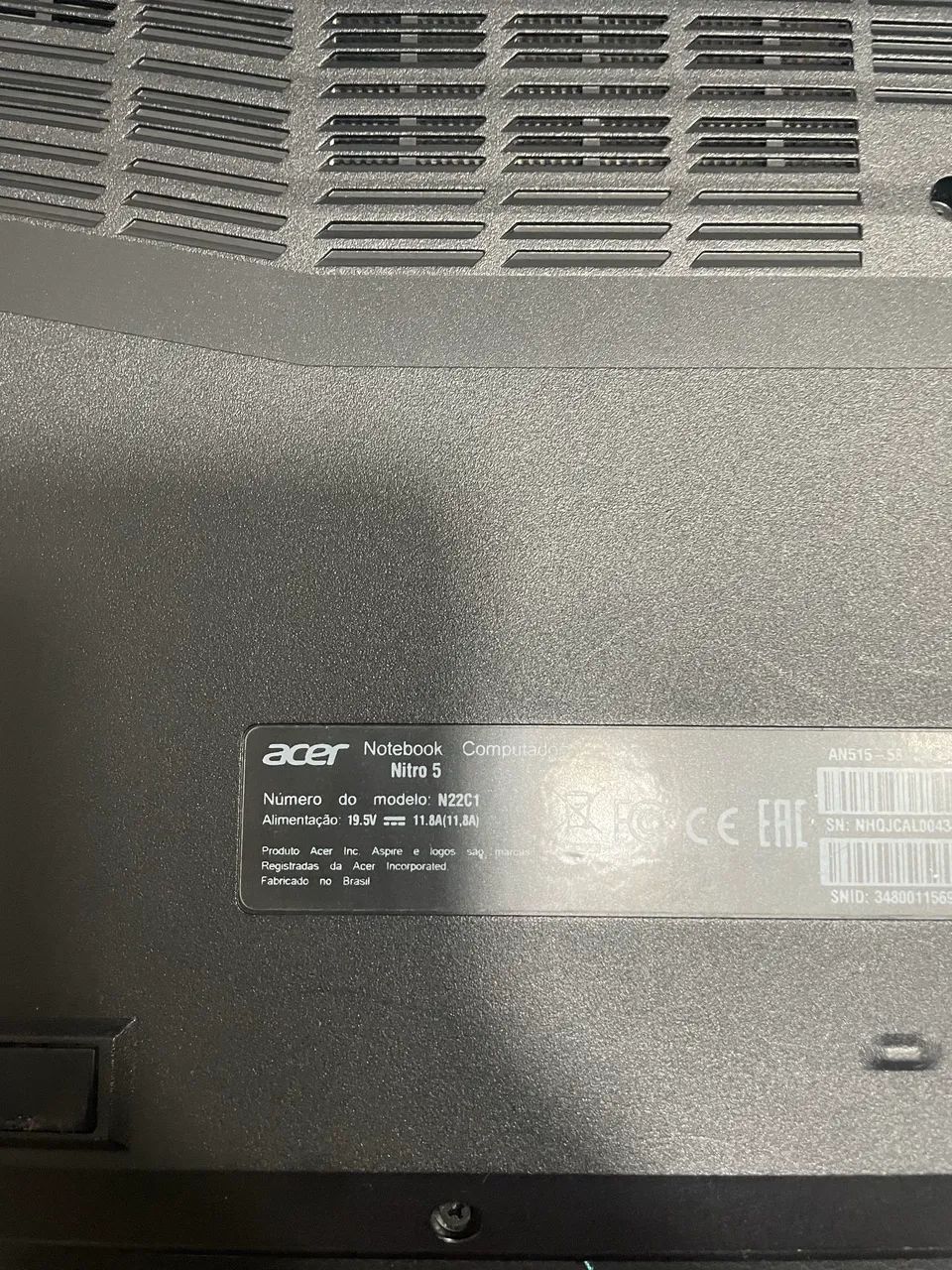 notebook acer nitro 5  - Foto 4