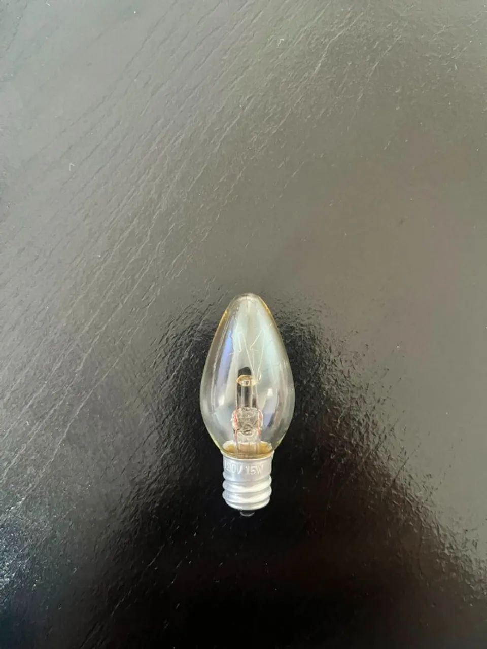 Lâmpada E12 C7 120v 15w Amarela - Foto 2