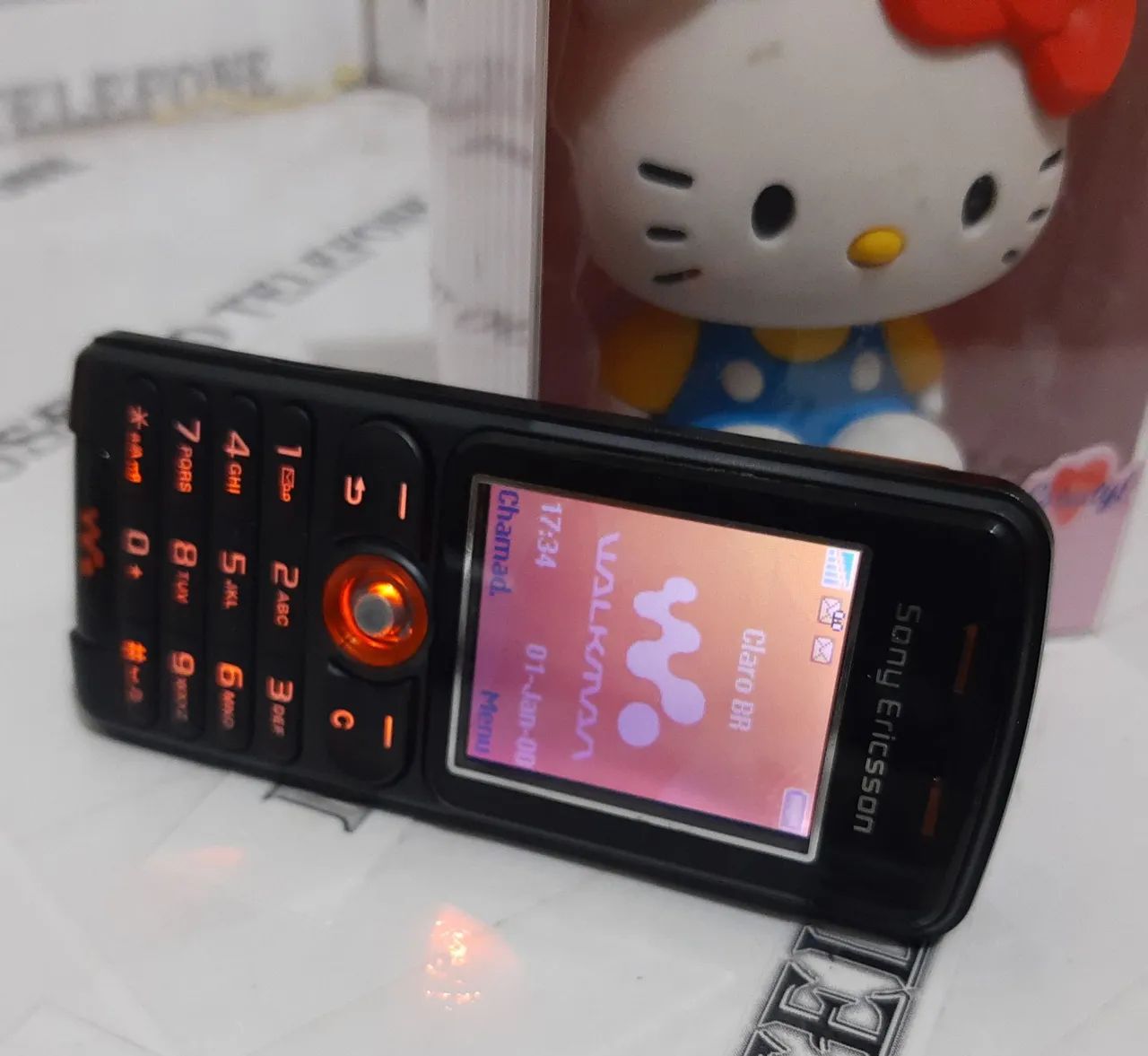 Sony Ericsson w200 walkman celular antigo RELIQUIA lindo impecável 2004 - Foto 6