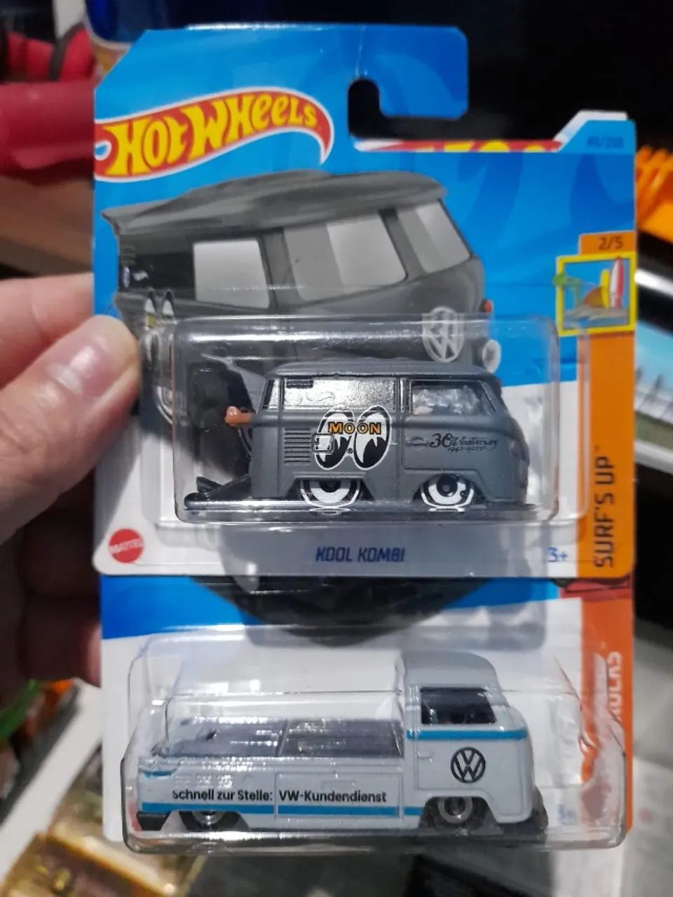 Dupla Hot Wheels KK e T2