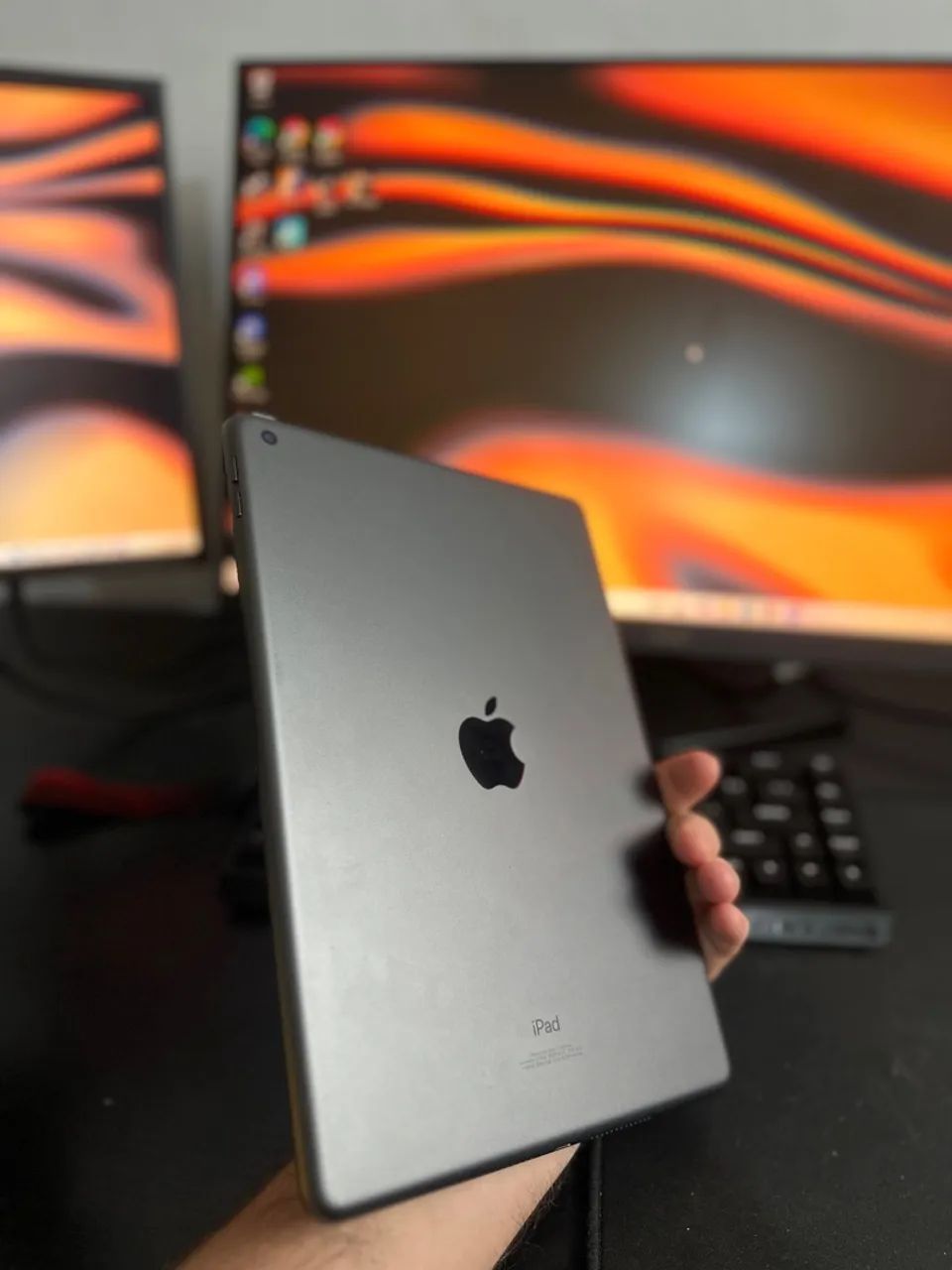 Ipad 7 32gb cinza espacial com caneta - Foto 2