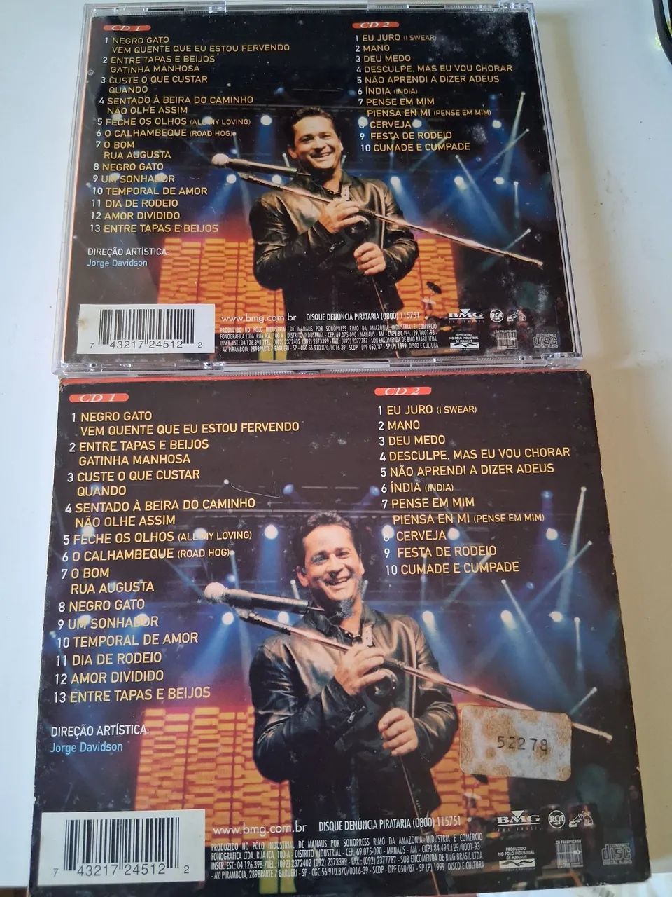 CD Leonardo ao vivo 2 cds - Foto 2