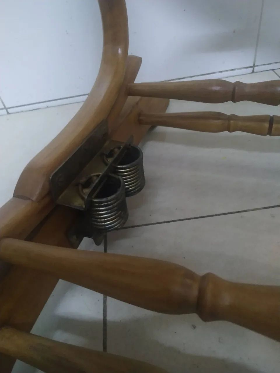 Cad balanço molas Thonet rrstaurada - Foto 5