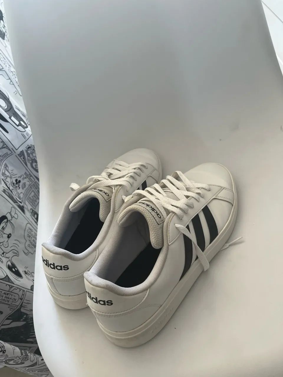 Tênis Adidas original branco  - Foto 4