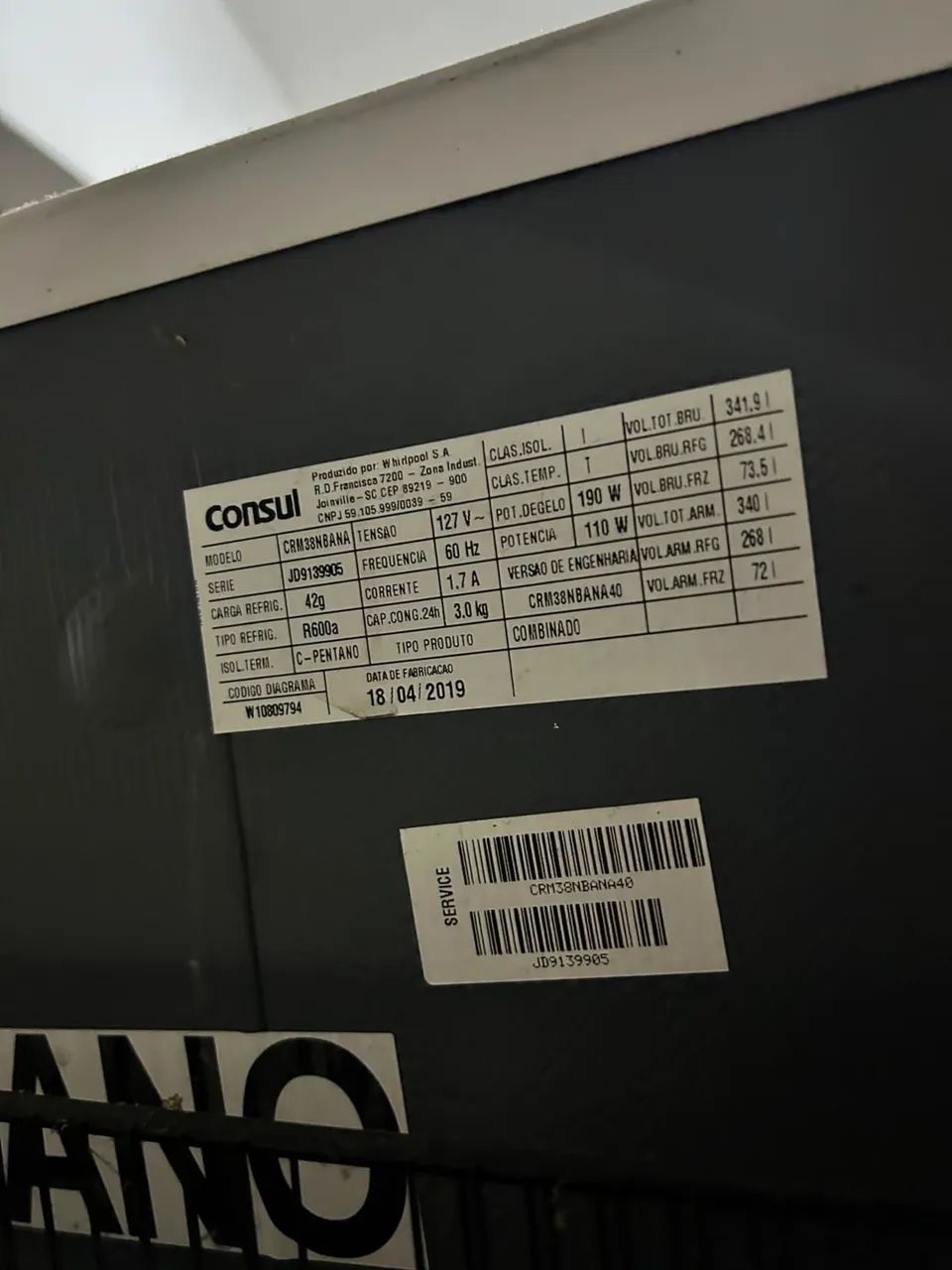 Ventilador de geladeira consul - Foto 3