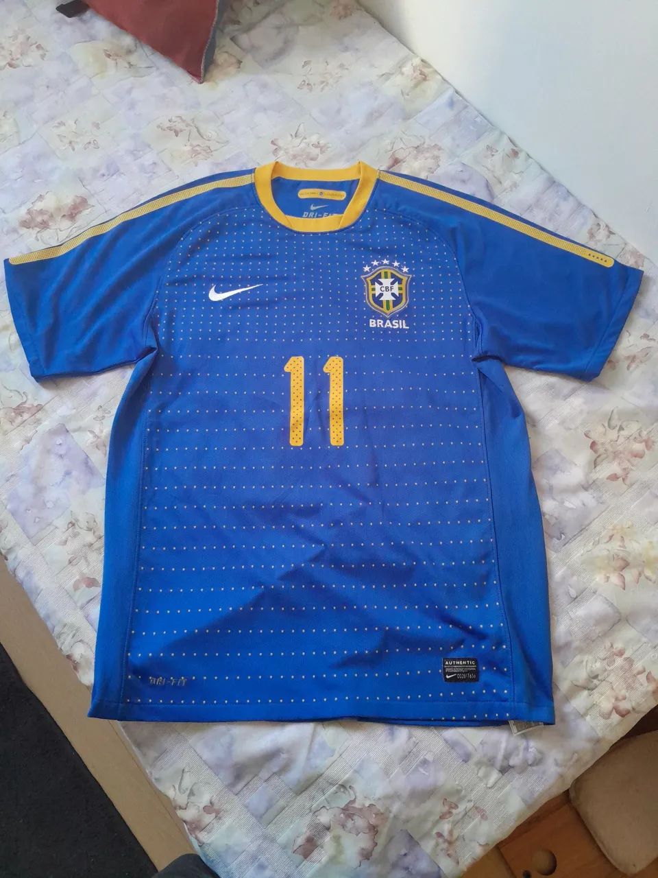Camisa Seleção Azul 2010 nova