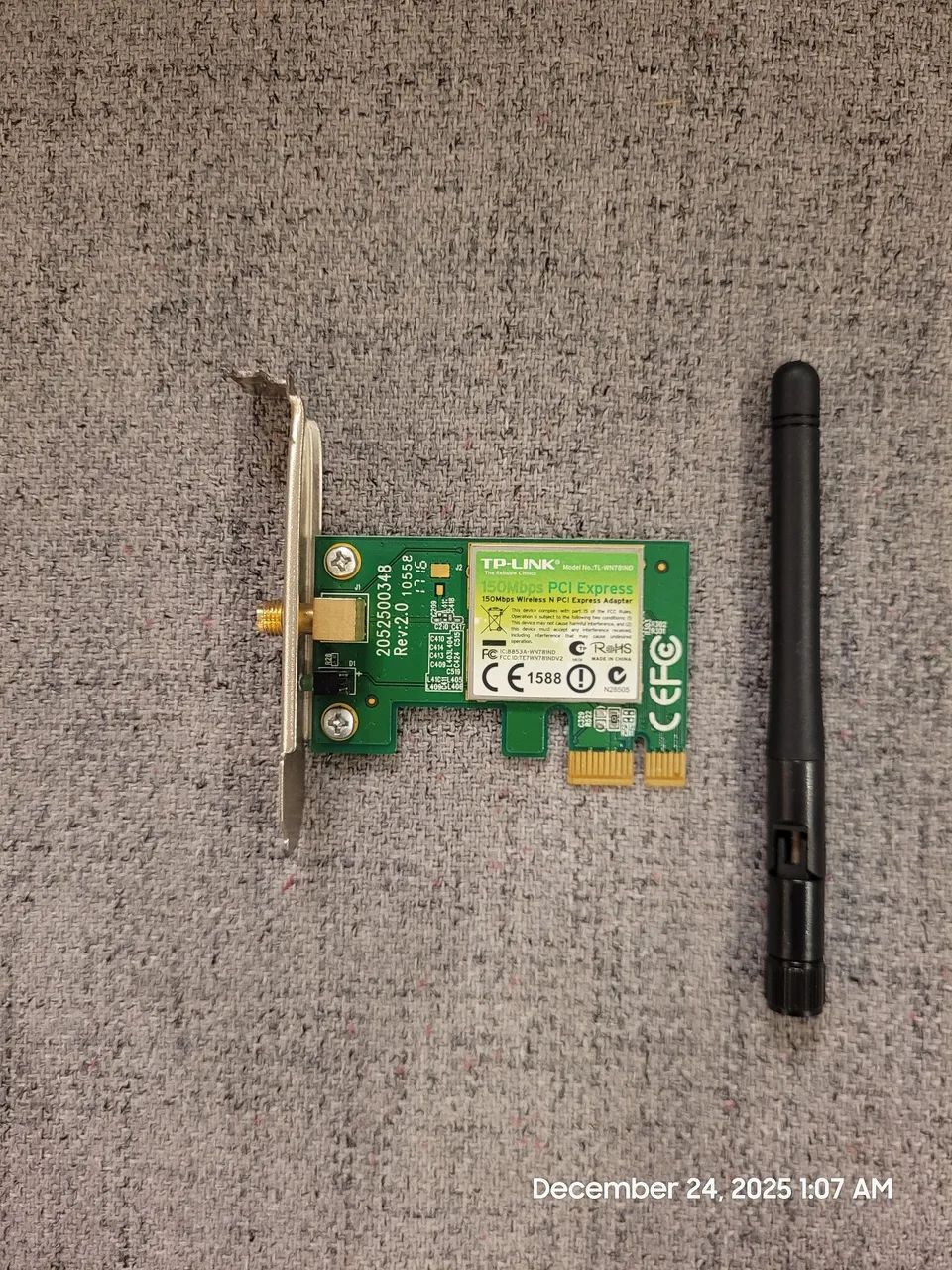 Placa de rede PCIE TP-LINK 150Mbps