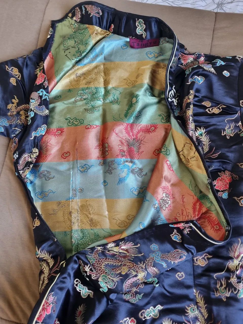 Camisa cetim japonesa p - Foto 4