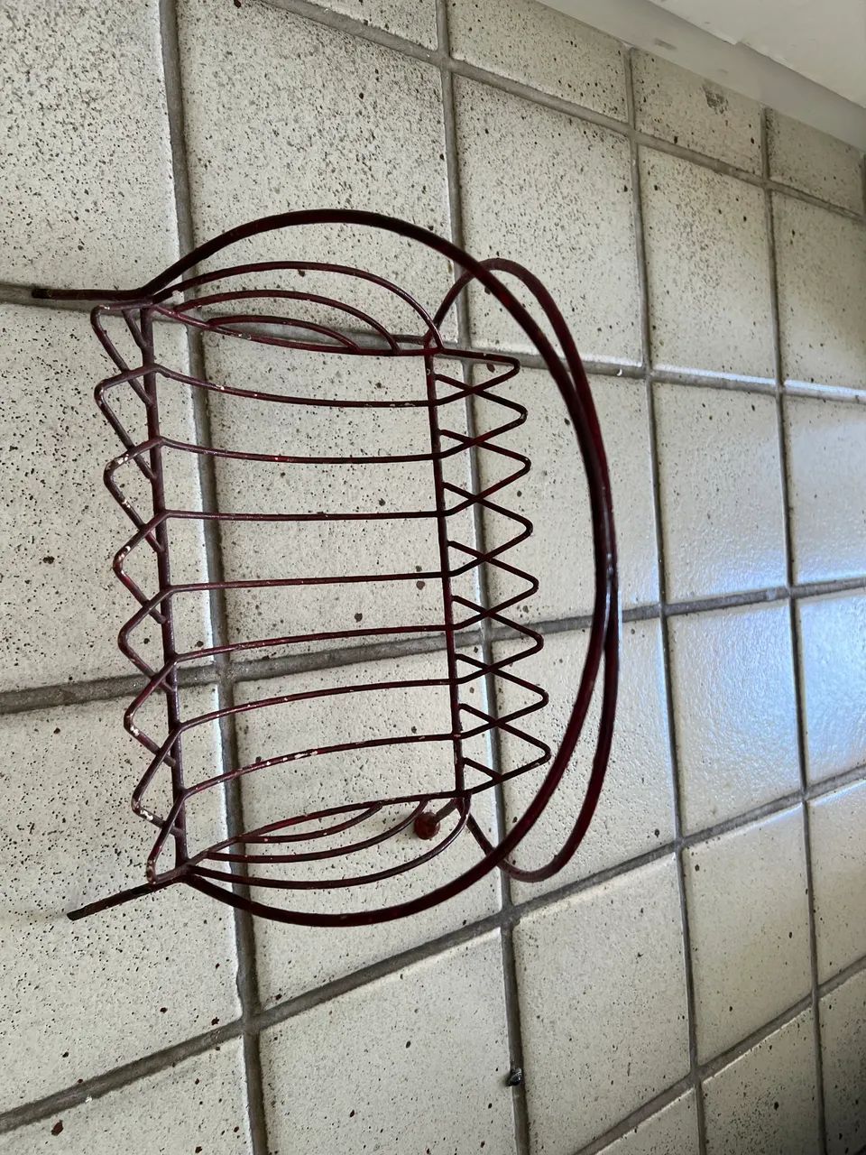 Cesta de ferro antiguidade  - Foto 4