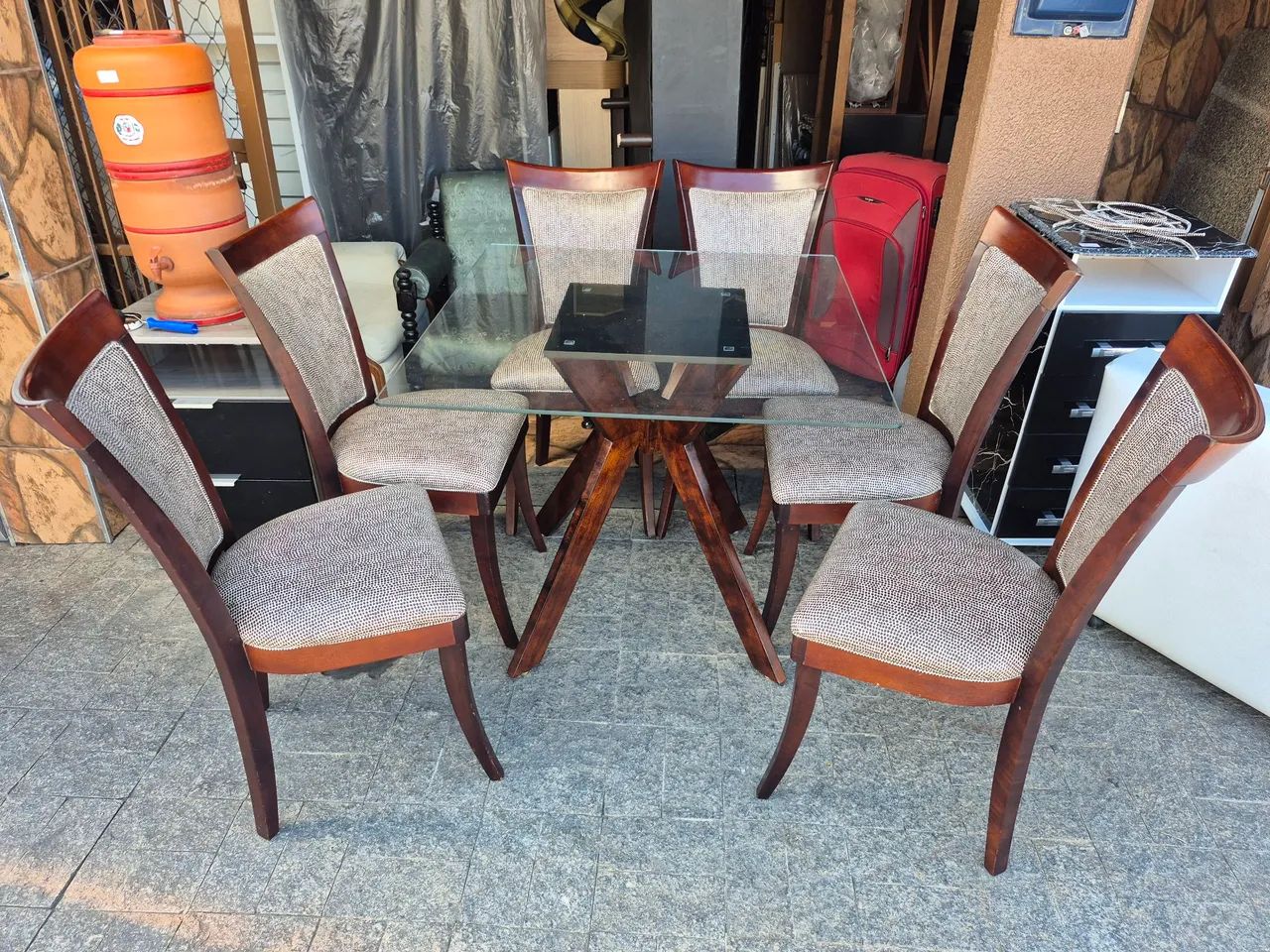 Mesa 6 cadeiras