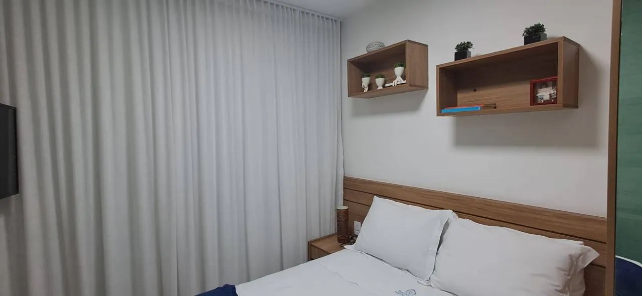 Apartamento QUARTO E SALA Mobiliado no Smart Itapuã - 24m² - Foto 5