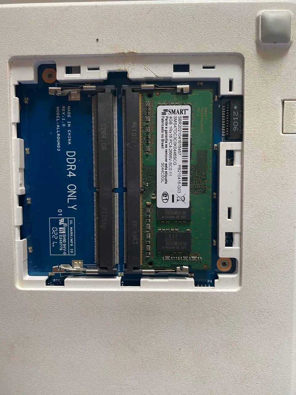 Memória ram ddr4 4gb 2666Hz - Foto 4