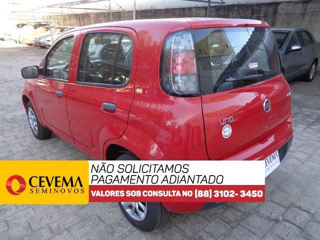 Fiat Uno Drive 1.0 - Vermelho - Foto 6