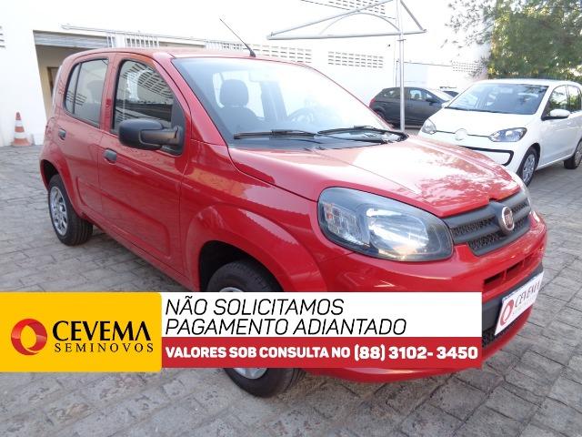 Fiat Uno Drive 1.0 - Vermelho - Foto 2