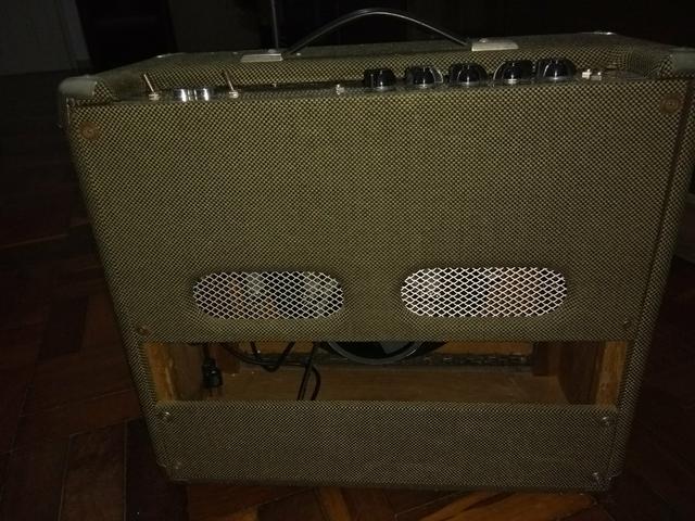 Amplificador de guitarra valvulado Acedo 296 30w falante 12 - Foto 3