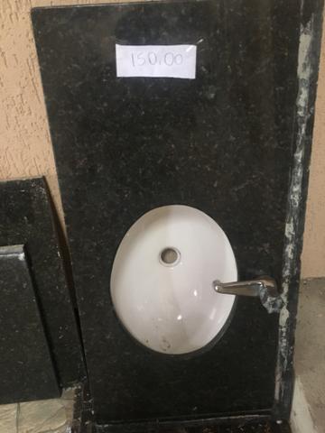 Vendo pia mármore verde Ubatuba - Foto 2