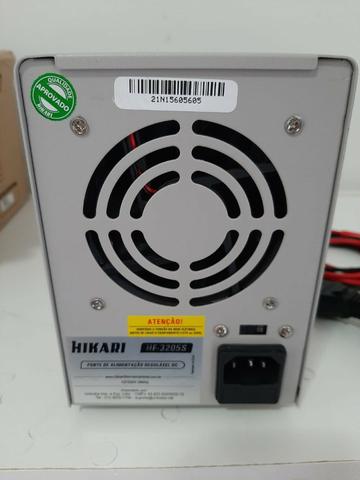 Fonte Alimentação Digital Ajustavel 32v 5a Hf-3205s Hikari - Foto 5