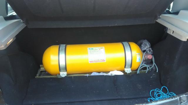 Sandero 2009/2010 1.0 16v Flex GNV 2020 ok - Foto 4