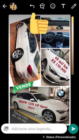 BMW 320I GP SPORT IMPECÁVEL