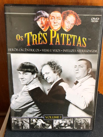 DVD Os Três Patetas - CDs, DVDs etc - Copacabana, Rio de Janeiro