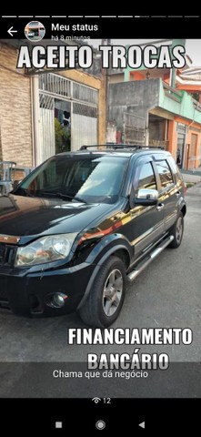ECO SPORT XLT 1.6 OITO VÁLVULAS ANO 2008 CAMBIO MANUAL COMPLETA