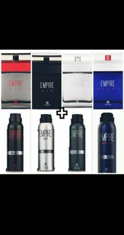 Linha Empire - Fragancias E Desodorante. 