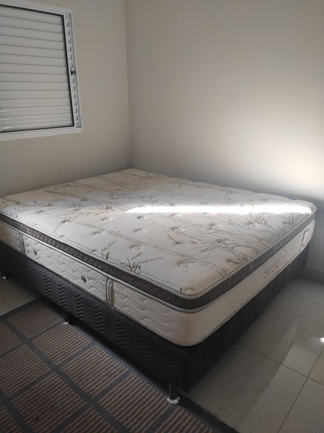 Cama Box Queen Herval Imperatore Eco Bamboo | Schumann