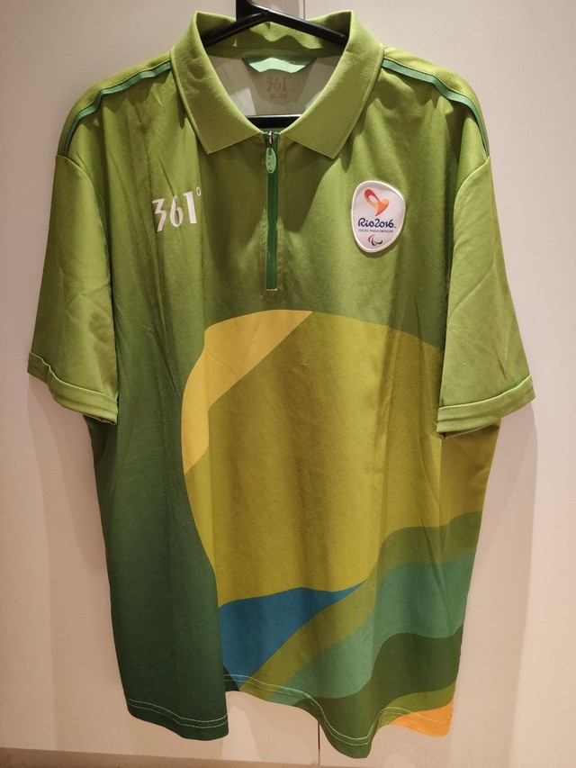 Camisa olimpíada/ paralimpiada Brasil 2016 - Foto 3