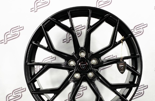 Rodas Vittoria Leeds Preto Semi-Brilho 5x112 - 19x8,5