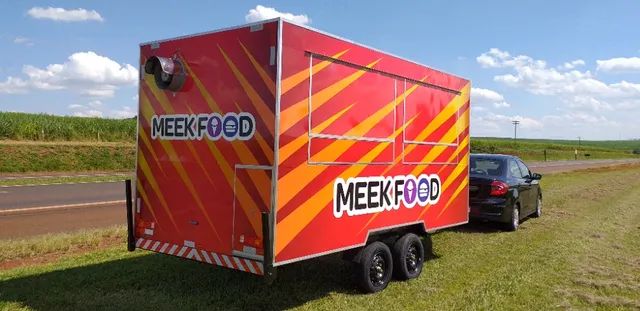 Trailer Food truck 4x2m Foodtruck Treiler