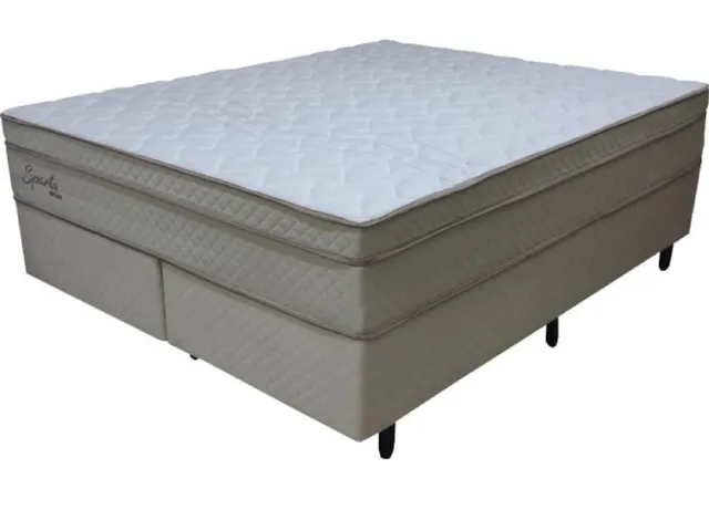 Cama Box Biflex Sparta Casal 138x188x30 - Novo - Promoção