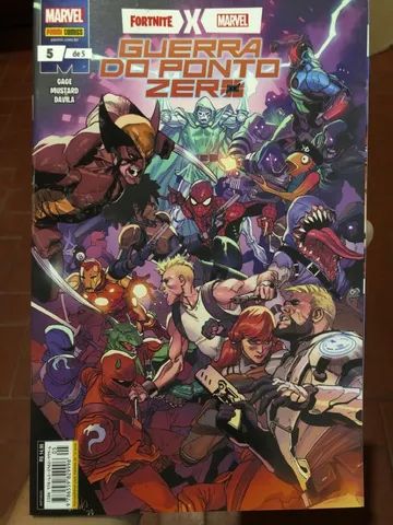 Livro Fortnite X Marvel: A Guerra Do Ponto Zero