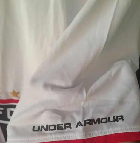 CAMISA SAO PAULO UNDER ARMOUR 2015 BRANCA NOVA FRETE GRATIS - Foto 3