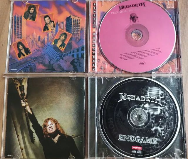 5 Cds Metallica e Megadeth  - Foto 3