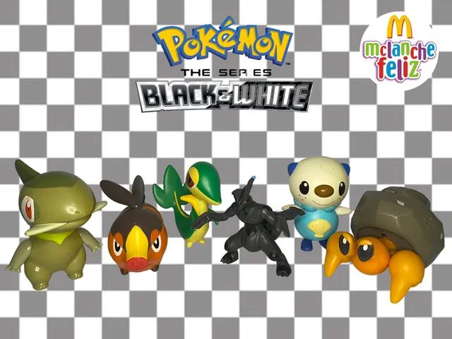 Coleção Pokémon Black And White do Mc Lanche Feliz