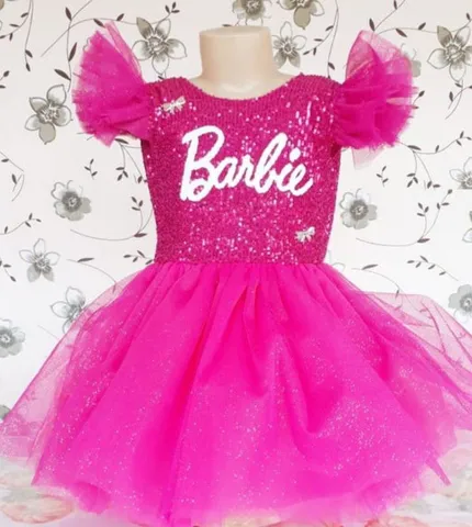 Vestido festa barbie +13 anúncios na OLX Brasil, roupas da barbie para  aniversário