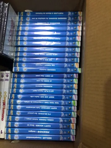 Dvds infantis - começa inteira