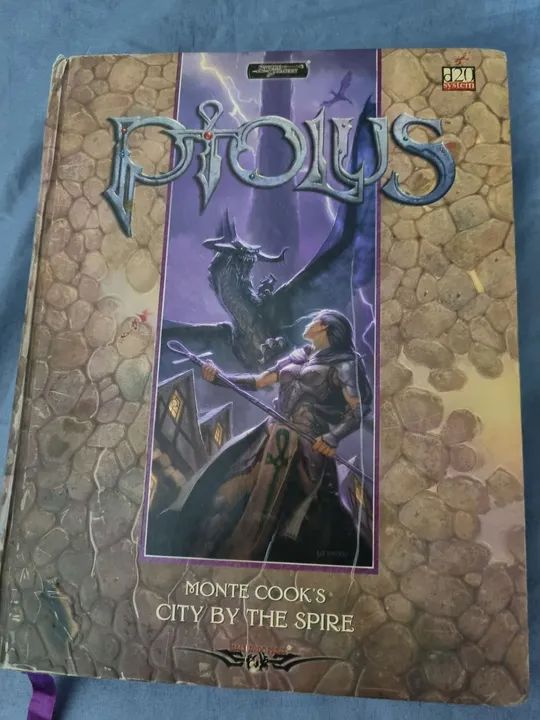 Livro RPG - Ptolus: City by the Spire D20 Edição 2006
