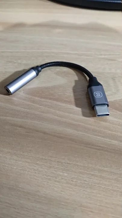 Dongle USB C para P2 (3.5mm)