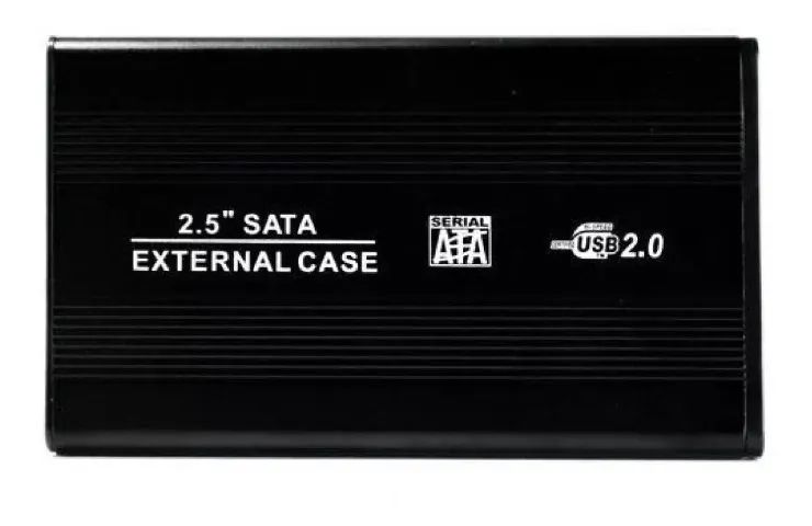 Case Para Hd Sata 2.5 Usb2.0 Notebook Gaveta Externo SSD SATA - Loja Natan Abreu  - Foto 2