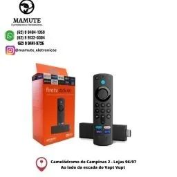 Amazon Fire TV Stick 4K com Controle Remoto por Voz com Alexa
