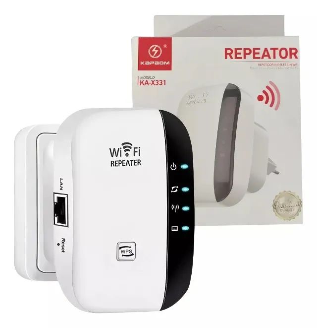 Aparelho Repetidor De Sinal Wifi Wireles Internet Sem Fio Branco - Foto 2