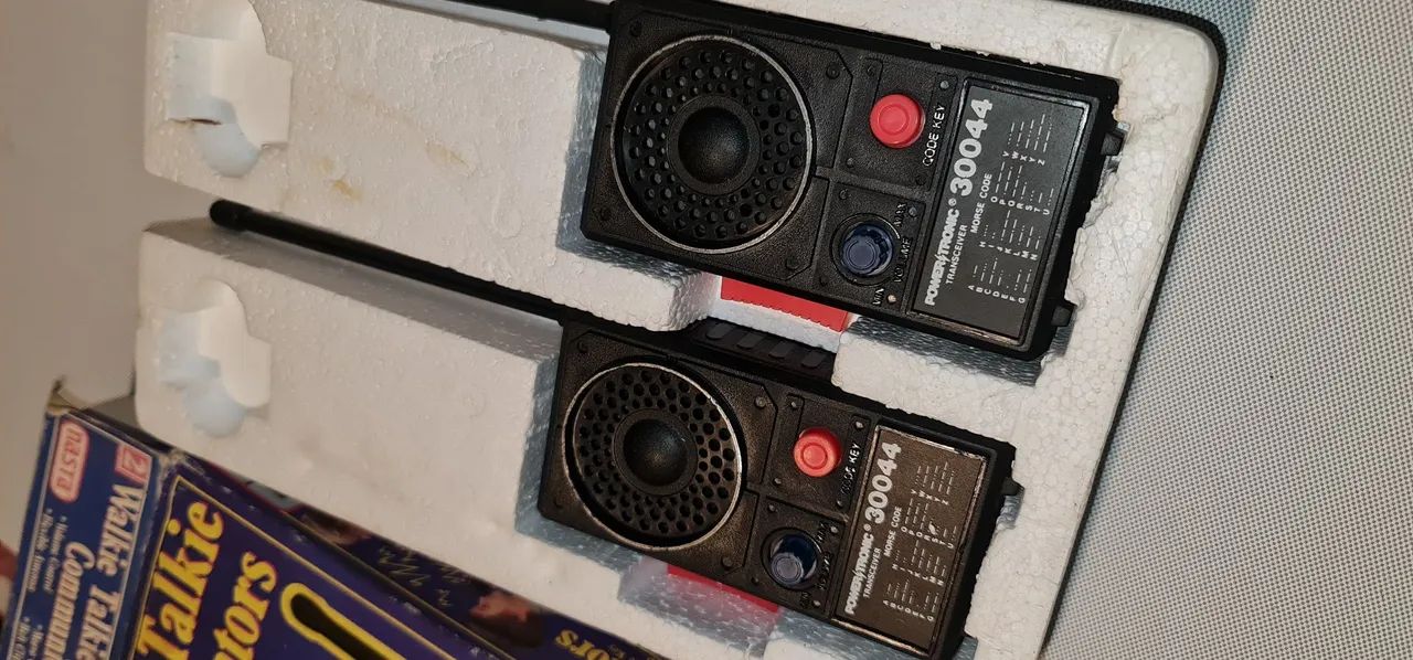 Walkie Talkies Power/tronic 30044 Antigos