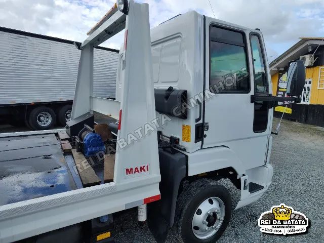 Ford Cargo 816 S Plataforma Guincho Completo Ar Condicionado - Foto 7