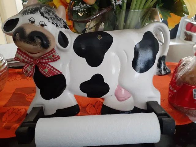 Porta papel de vaquinha  - Foto 2