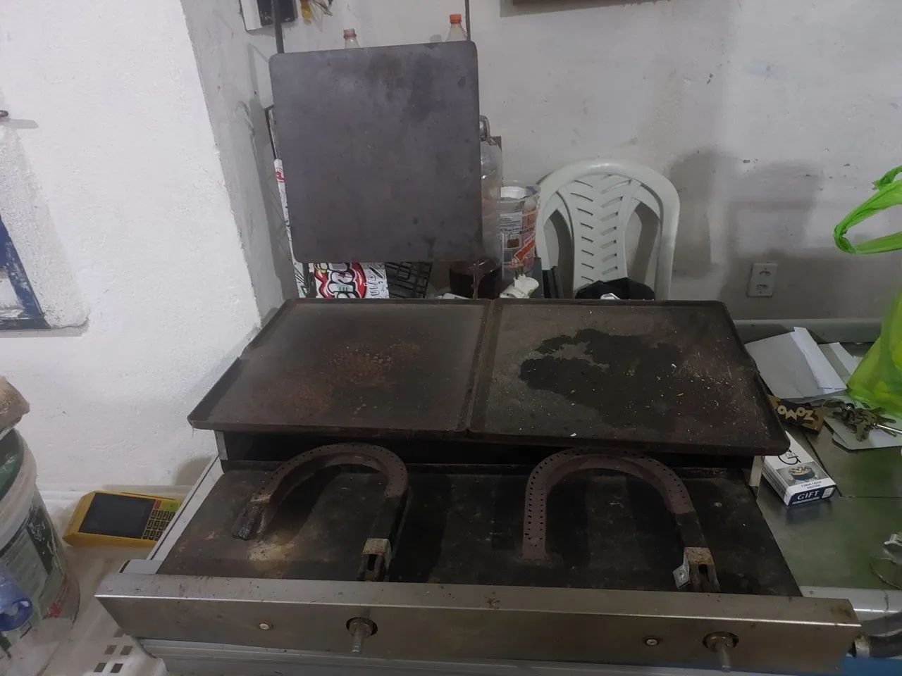 Chapa para hambúrguer 