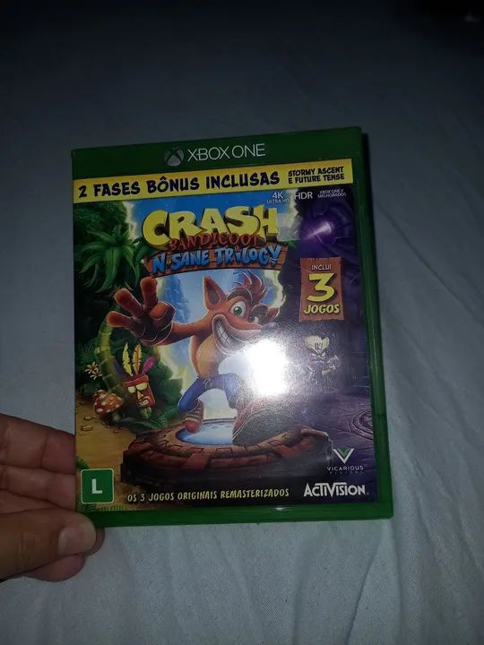 Jogo Crash Xbox one usado