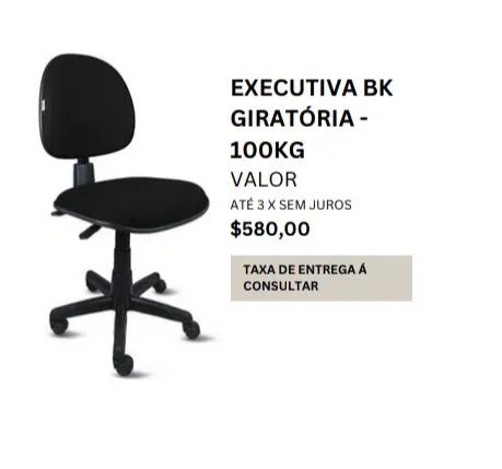 Cadeira de Escritório (Consultem os valores por modelo) - Foto 4
