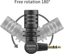 MICROFONE BOYA BY-M100 CONDENSADOR OMNIDIRECIONAL - Foto 2